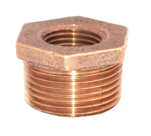 1-1-2-x1-1-4-bronze-reducer-bushing-mpt-x-fpt 1 1/2" x1 1/4" Bronze Reducer Bushing (MPT x FPT)