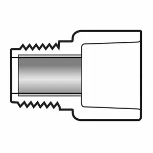 1-2-pvc-schedule-80-steel-reinforced-male-adapter 1/2" PVC Schedule 80 Steel Reinforced Male Adapter