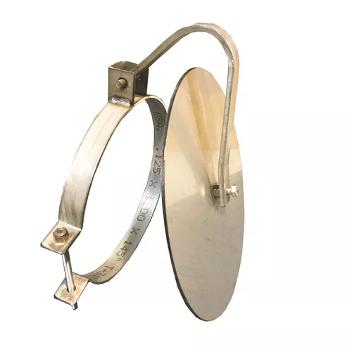 10-flap-gate-stainless-steel-cmp-pvc 10" Flap Gate Stainless Steel for CMP & PVC