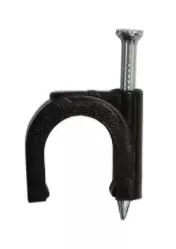 19mm-mounting-clip-w-masonry-nail-pk10 19MM MOUNTING CLIP W/ MASONRY NAIL PK10