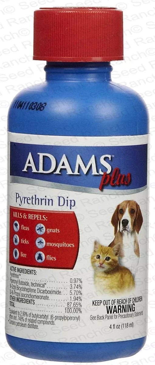 adams-plus-pyrethrin-dip-4-fl-oz Adams Plus Pyrethrin Dip - 4 fl oz
