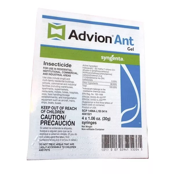 advion-ant-gel-bait-insecticide-tubes-4-x-1-06-oz-syringes Advion Ant Gel Bait Insecticide Tubes - 4 x 1.06 Oz. Syringes