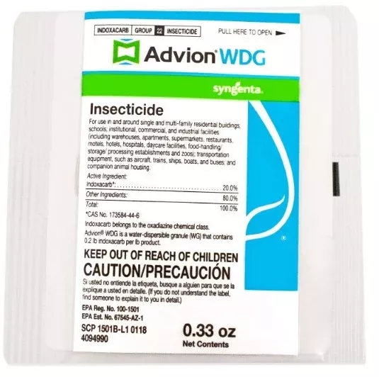 Advion WDG (Arilon) Granular Insecticide Concentrate - One 0.33 oz. Packet