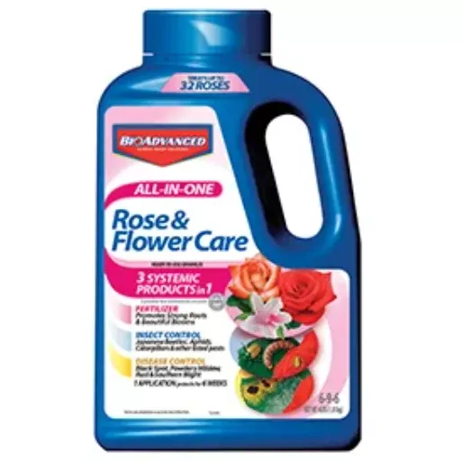 all-in-one-rose-flower-care-granules-fungicide-4-lb All-In-One Rose & Flower Care Granules - Fungicide 4 Lb.