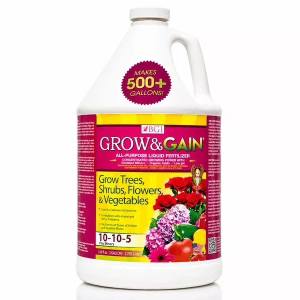 bgi-grow-gain-10-10-5-all-purpose-liquid-fertilizer-concentrated-1-gallon BGI Grow and Gain 10-10-5 All Purpose Liquid Fertilizer Concentrated - 1 Gallon