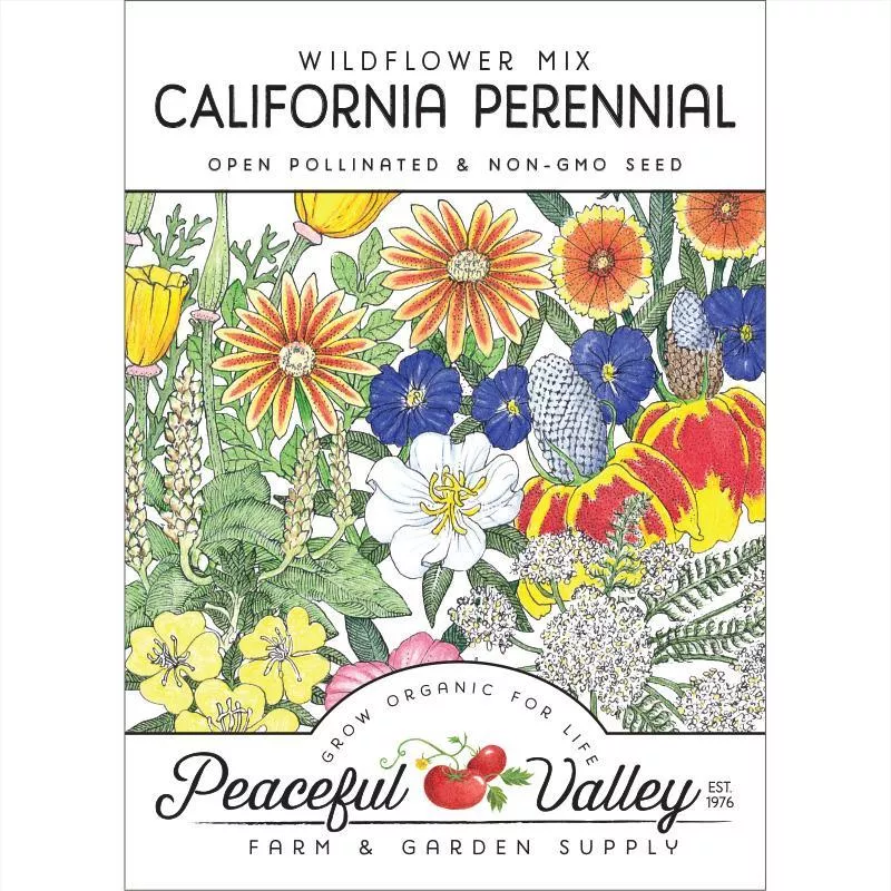 california-perennial-wildflower-mix-pack California Perennial Wildflower Mix (pack)