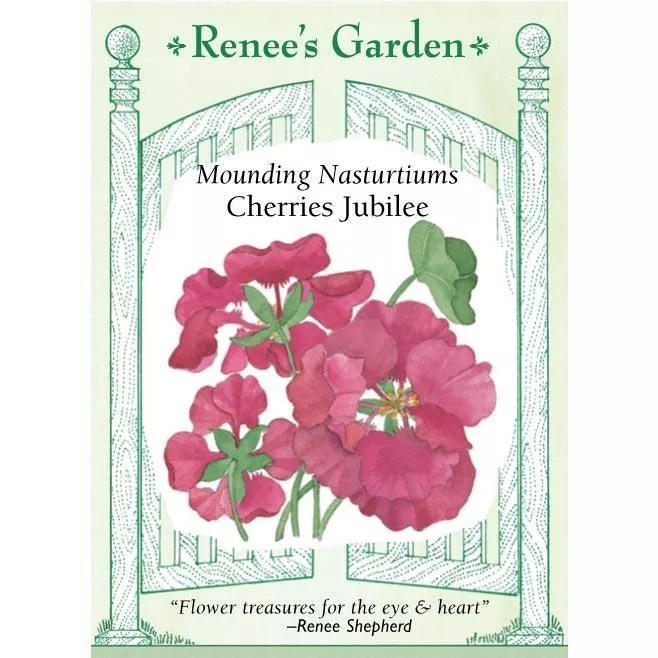 cherries-jubilee-mounding-nasturtium-seeds ‘Cherries Jubilee’ Mounding Nasturtium Seeds