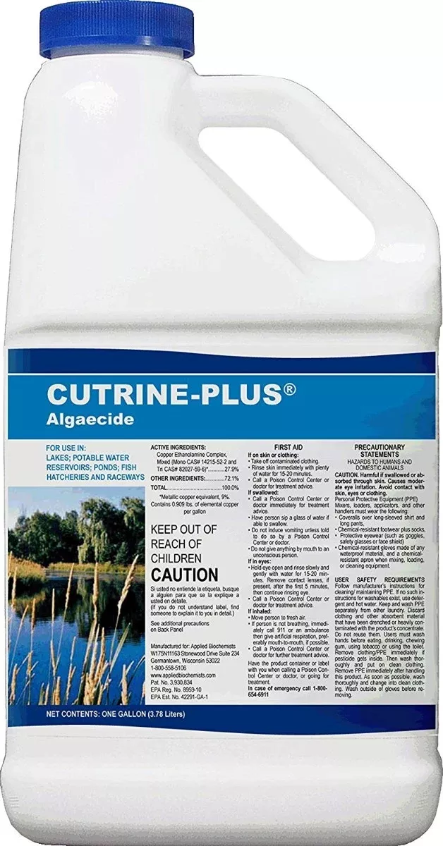 cutrine-plus-algaecide-gallon-128-oz Cutrine Plus Algaecide gallon (128 oz)