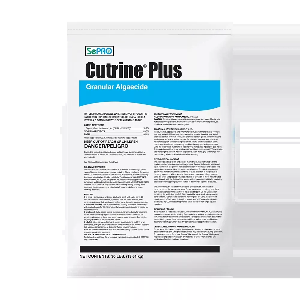 Cutrine Plus Granular Algaecide - 30 Lbs.
