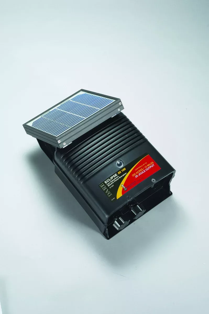 dare-ds100-25-joule-12v-solar-energizer Dare | DS100 .25 Joule 12V Solar Energizer