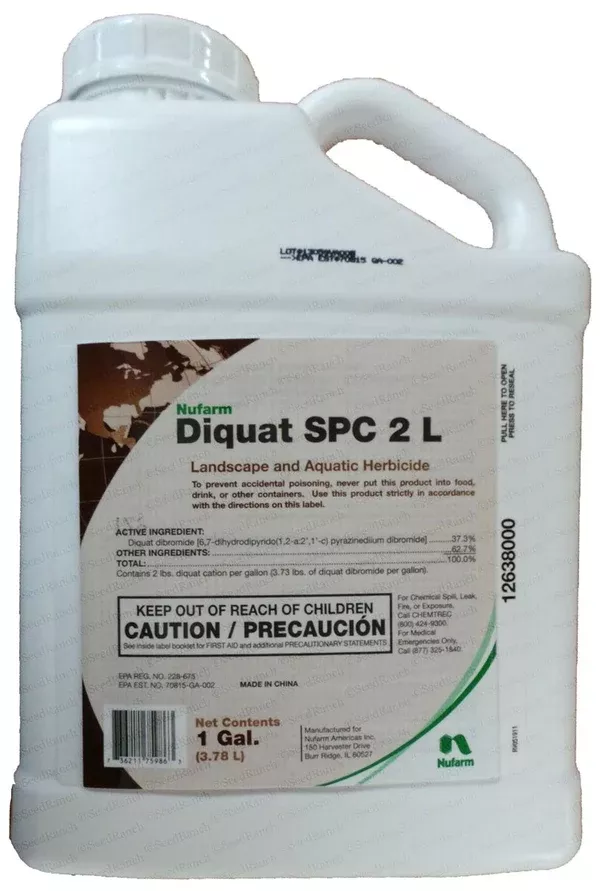 Diquat Herbicide Aquatic and Landscape - 1 Gallon