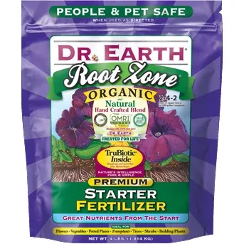dr-earth-root-zone-organic-premium-start-fertilizer-4-lbs Dr Earth Root Zone Organic Premium Start Fertilizer - 4 lbs