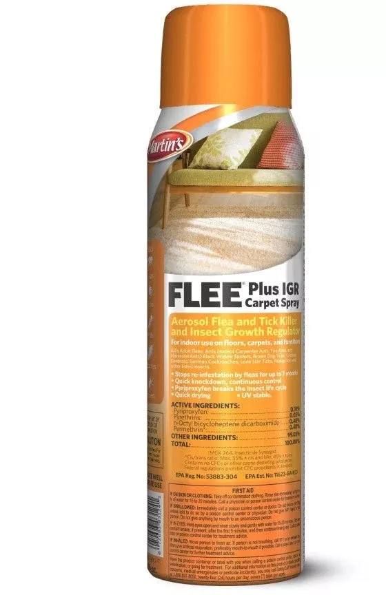 flee-plus-igr-carpet-spray-16-ounces-discontinued Flee Plus IGR Carpet Spray - 16 Ounces (Discontinued)