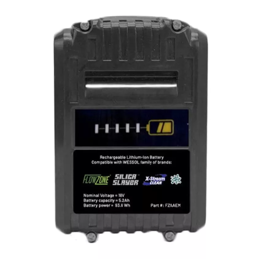 flowzone-battery-18v-5-2ah-lithium-ion-battery-pack FlowZone Battery 18V/5.2Ah Lithium-Ion Battery Pack