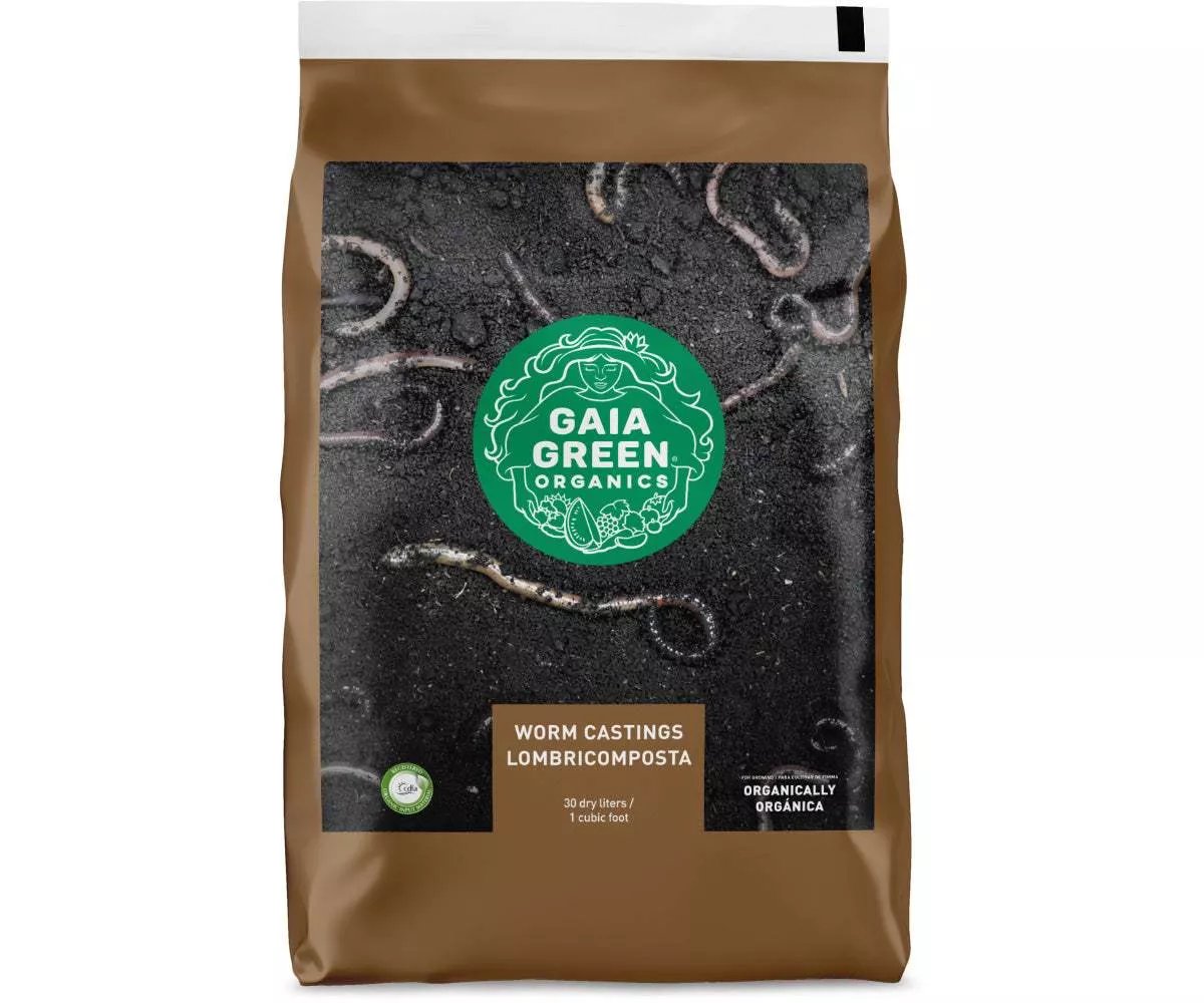 Gaia Green Organics Worm Castings, 30L