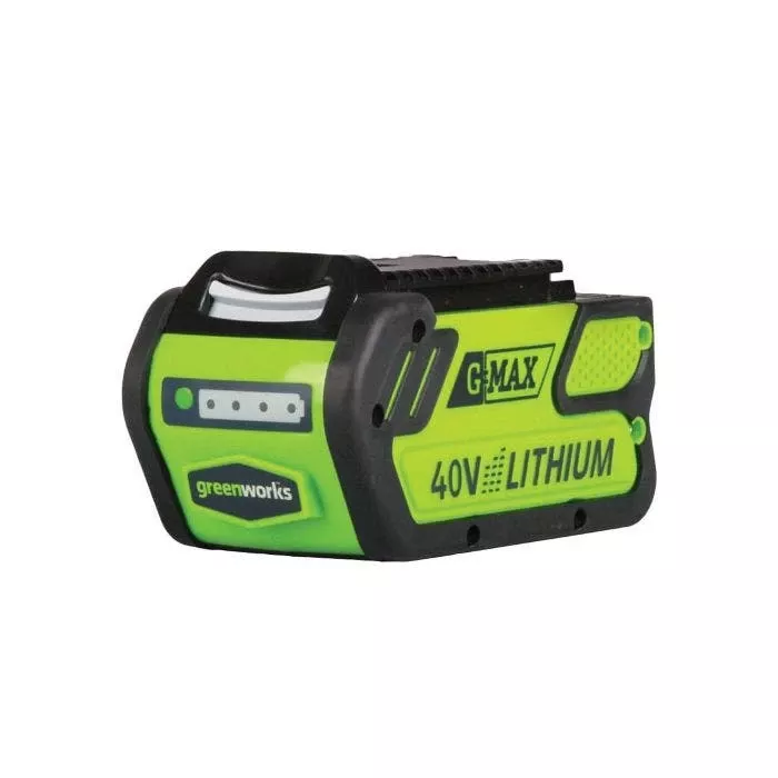 greenworks-g-max-40v-li-ion-4-0-ah-battery GreenWorks G-MAX 40V Li-Ion 4.0 Ah Battery