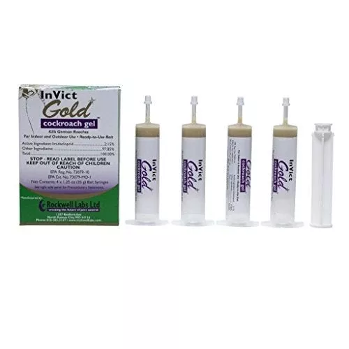 invict-gold-cockroach-gel-4-tubes InVict Gold Cockroach Gel - 4 tubes