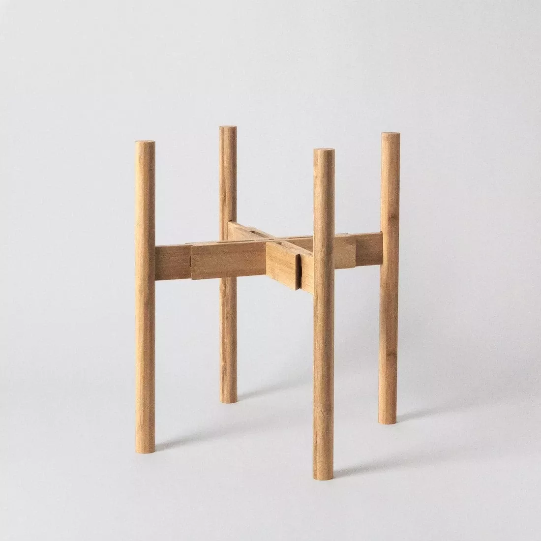 kanso-adjustable-bamboo-plant-stand KANSO Adjustable Bamboo Plant Stand