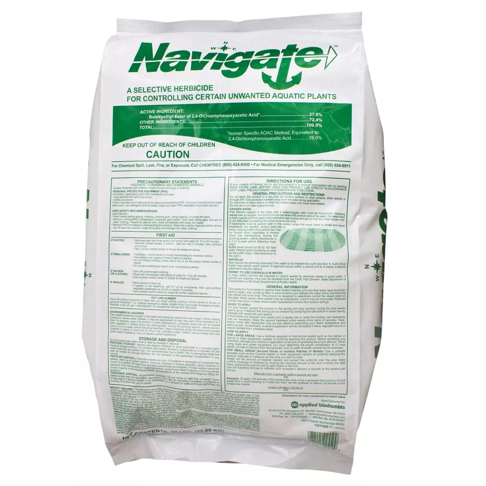 navigate-granular-aquatic-herbicide-bag-50-lbs Navigate Granular Aquatic Herbicide bag (50 lbs)