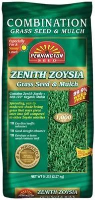 on-backorder-pennington-zenith-zoysia-grass-seed-mulch-5-lbs (On Backorder) Pennington Zenith Zoysia Grass Seed & Mulch - 5 Lbs.