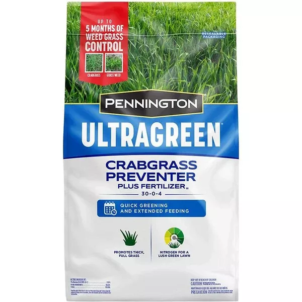 pennington-ultragreen-crabgrass-preventer-plus-fertilizer-30-0-4-12-5-lbs-discon Pennington Ultragreen Crabgrass Preventer Plus Fertilizer 30-0-4 - 12.5 lbs. (Discontinued)