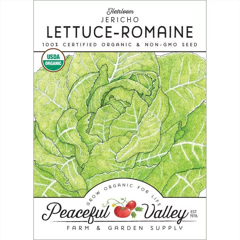 romaine-jericho-lettuce-seeds-organic Romaine, Jericho Lettuce Seeds (Organic)