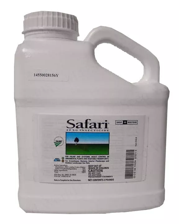 safari-20-sg-insecticide-dinotefuran-3-lbs Safari 20 SG Insecticide (Dinotefuran) - 3 Lbs.