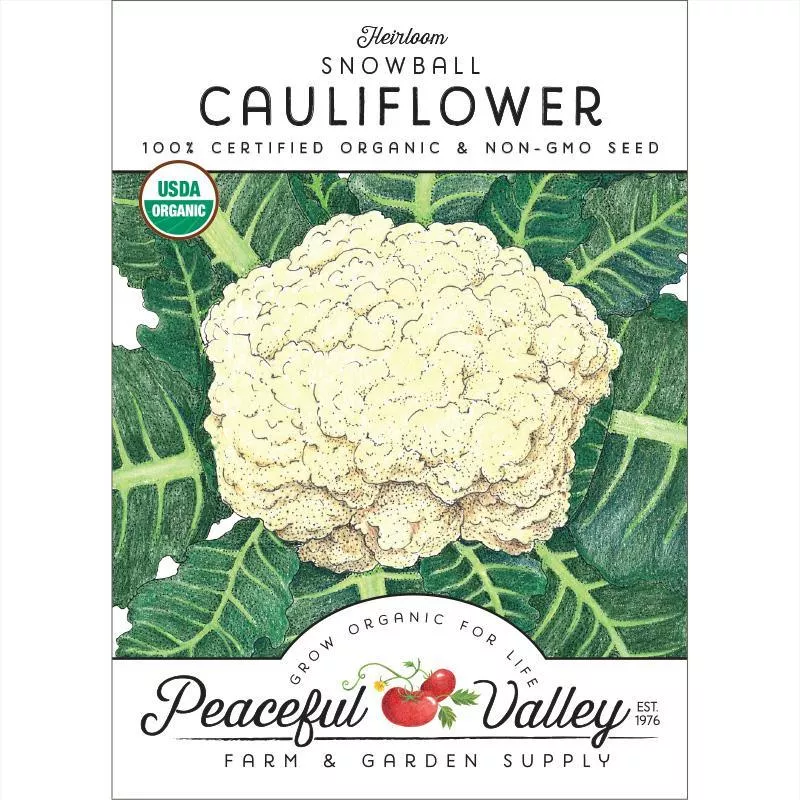 snowball-cauliflower-seeds-organic Snowball Cauliflower Seeds (Organic)