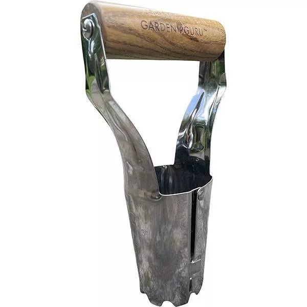 stainless-steel-garden-bulb-planter Stainless Steel Garden Bulb Planter