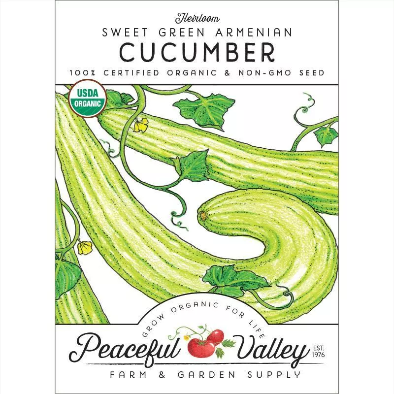 sweet-green-armenian-cucumber-seeds-organic Sweet Green Armenian Cucumber Seeds (Organic)