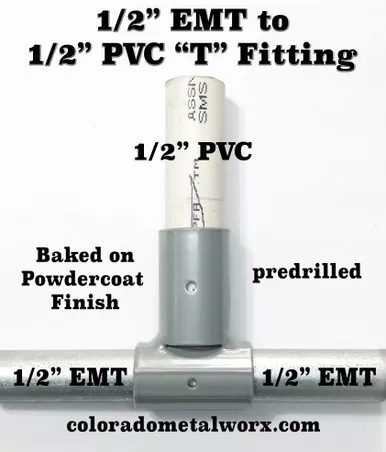 t-fitting-1-2-emt-to-1-2-pvc "T" Fitting for 1/2"EMT to 1/2" PVC