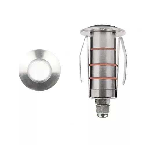 WAC 1021-27SS Recessed In Ground Light w/ 2700K LED - Stainless Steel