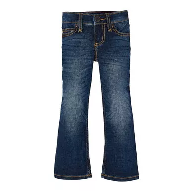 Wrangler Retro Girls Medium Blue Boot Cut Jean