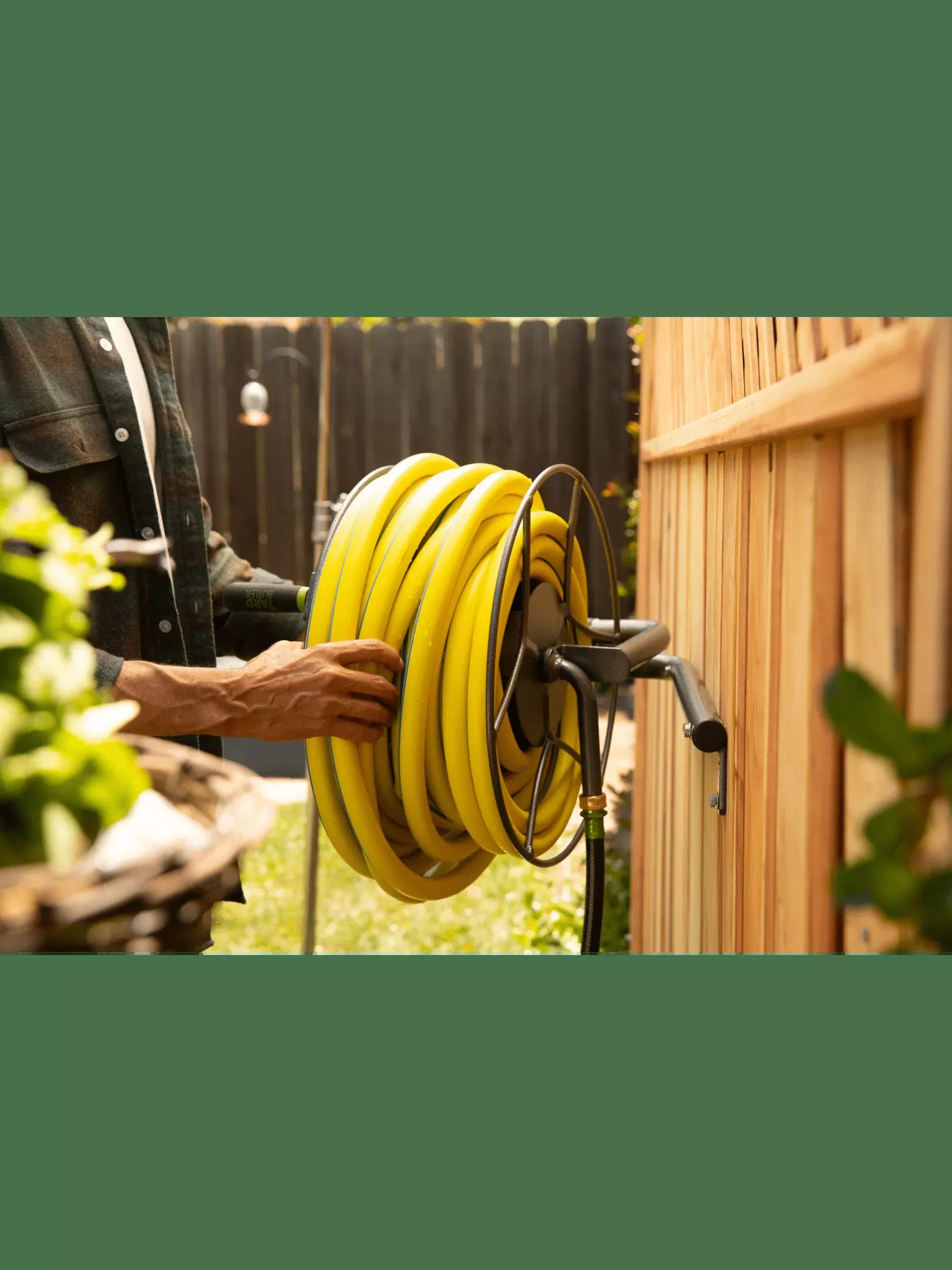 Yard Butler Wall Mount Swivel Hose Reel