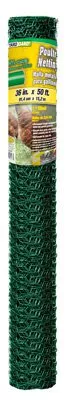 Yardgard, Poultry Netting, Green, 1″ X 36″ X 50′