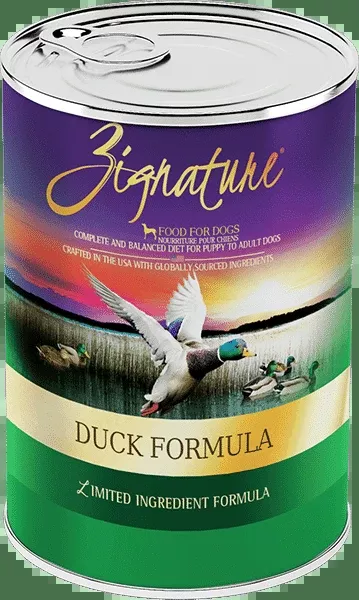 zignature-limited-ingredient-duck-formula-wet-dog-food Zignature Limited Ingredient Duck Formula Wet Dog Food