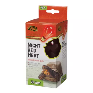 zilla-red-night-incandescent-bulb-75-w Zilla Red Night Incandescent Bulb - 75 w