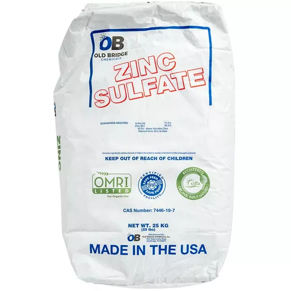 zinc-sulfate-monohydrate-granular-50-lbs Zinc Sulfate Monohydrate Granular - 50 Lbs.