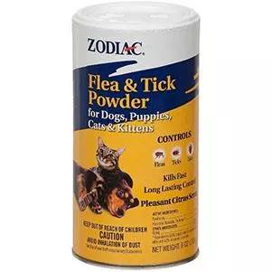 zodiac-flea-tick-powder-dog-cat-6-oz Zodiac, Flea & Tick Powder, Dog/Cat, 6 oz.