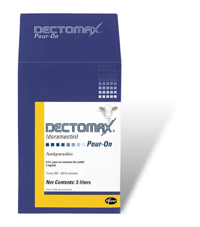 zoetis-dectomax-pour-on-wormer-1-l Zoetis, Dectomax Pour-On Wormer, 1 L