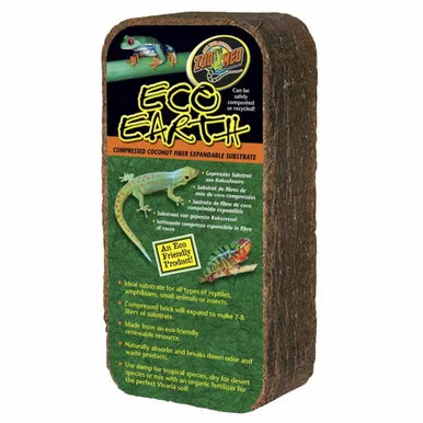 Zoo Med Eco Earth Coconut Fiber Substrate Brick